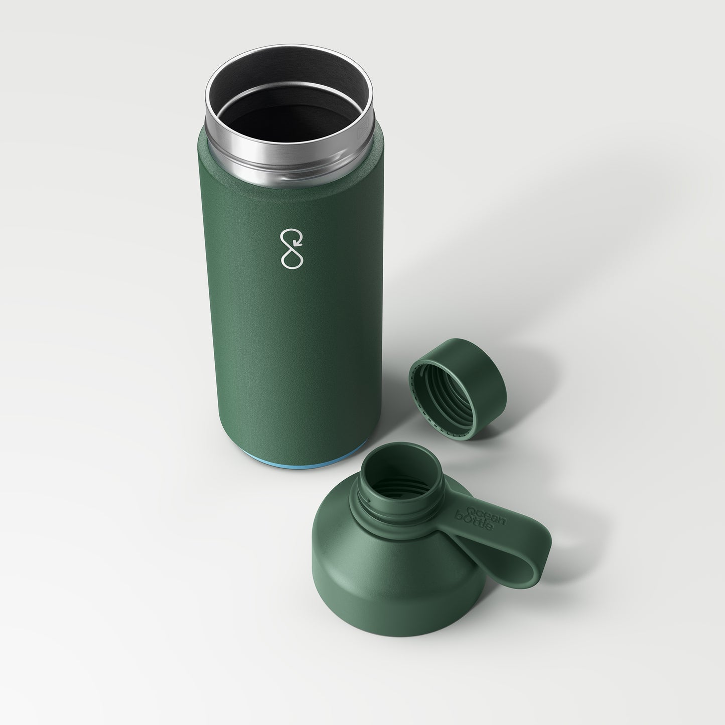 Big Ocean Bottle 1L - Forest Green