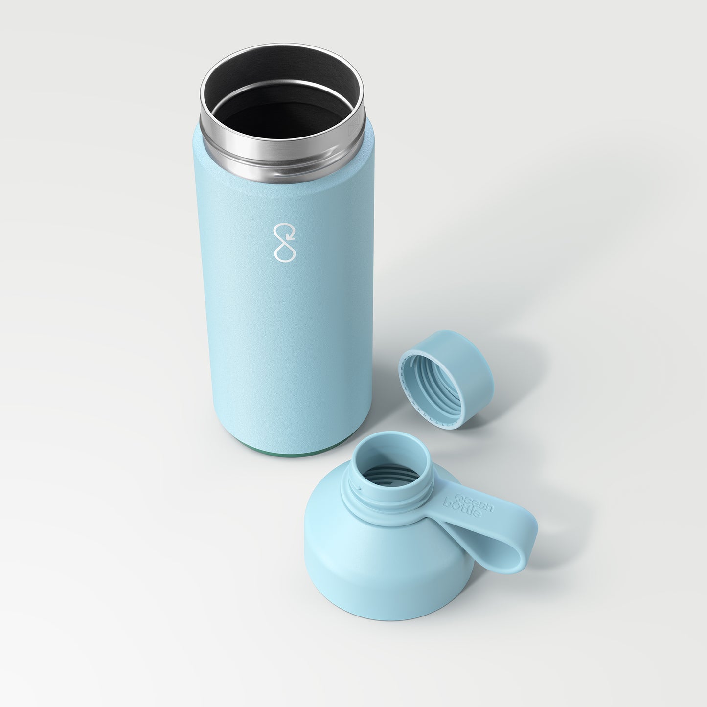 Big Ocean Bottle 1L - Sky Blue